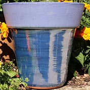 poterie eucalyptus - aigue marine - clair de terre